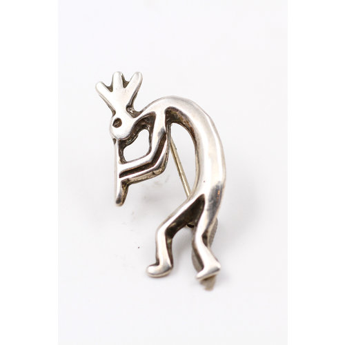 * Sterling Kokopelli Pin * Sterling Kokopelli Pin