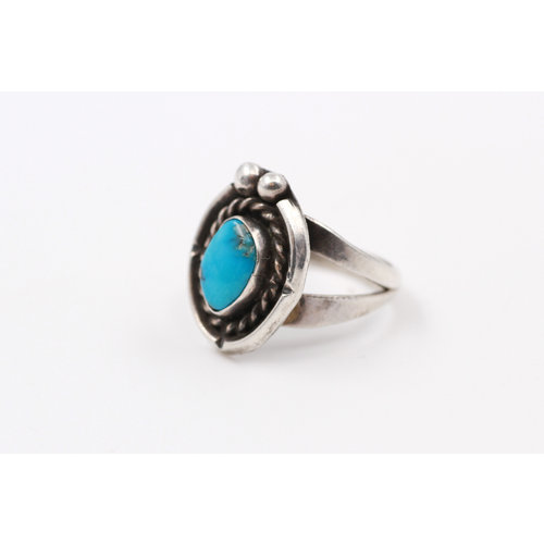 Sterling Turq Ring (6.5) Sterling Turq Ring (6.5)