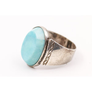 * Sterling Jadeite Ring (15)