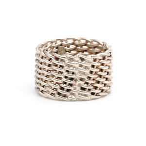 * Woven Sterling Ring (8)