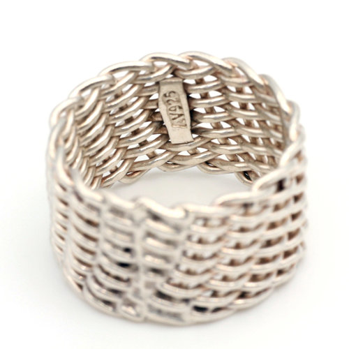 * Woven Sterling Ring (8)