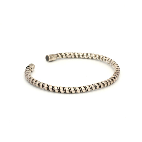 * Sterling Silver Twisted Rope Cuff * Sterling Silver Twisted Rope Cuff