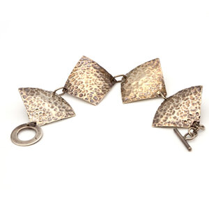 * Early Charles Albert Sterling Designer Bracelet