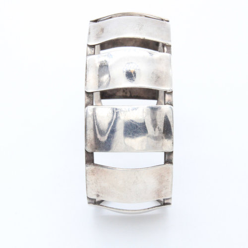 Sterling Modernist Cuff