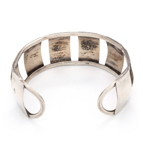 Sterling Modernist Cuff