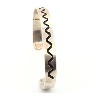 Sterling Zig Zag Cuff