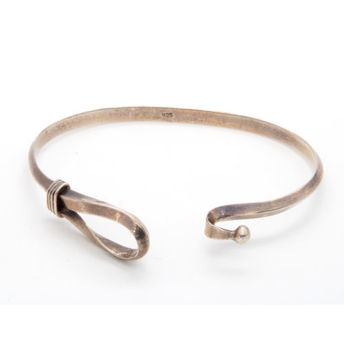 Sterling Hook Bangle