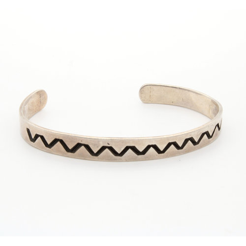 Sterling Zig Zag Cuff