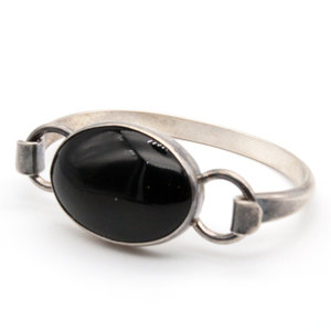 Sterling Mexican Onyx Bracelet