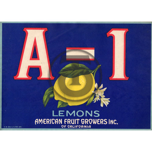 A-1 Lemons American Fruit Growers