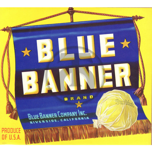 Blue Banner Brand Blue Banner Co Riverside