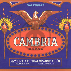 Cambria Brand Valencias Placentia Mutual Orange Assn