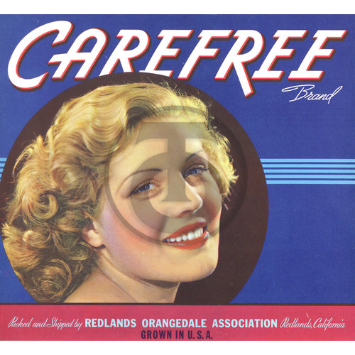 Carefree Brand Redlands Orangedale Association