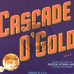 Cascade O'Gold Brand Exeter Citrus Assn