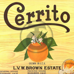 Cerrito Sunkist LVW Brown Estate Highgrove CA
