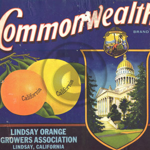 Commonwealth Brand Lindsay Orange Growers Assn CA