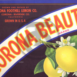 Corona Beauty Brand Corona Foothill Lemon Co