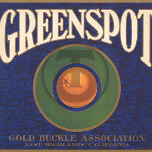 Greenspot Brand Gold Buckle Assn East Highlands CA