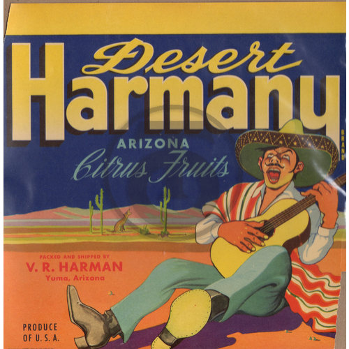 Harmany Desert Arizona Citrus Fruits V R Hartman Yuma Arizona