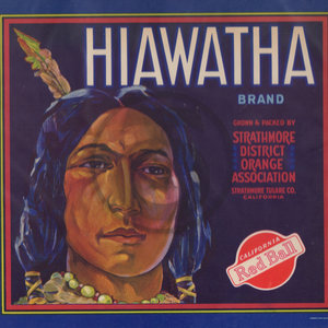 Hiawatha Brand Red Ball Strathmore District Orange Assn