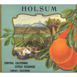 Holsum Central California Citrus Exchange Lindsay CA