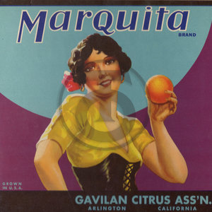Marquita Brand Gavilan Citrus Assn Arlington CA