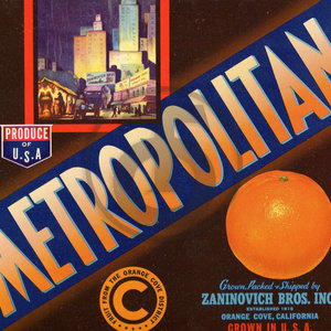Metropolitan Brand Zaninovich Bros Inc Orange Cove CA