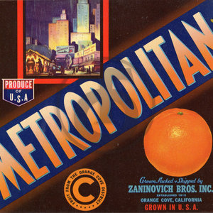 Metropolitan Brand Zaninovich Bros Inc Orange Cove CA