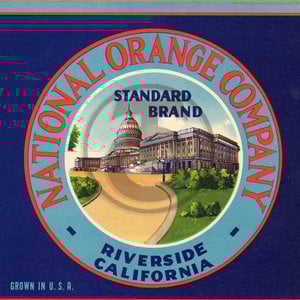 National Orange Company Standard Brand - Sunkist