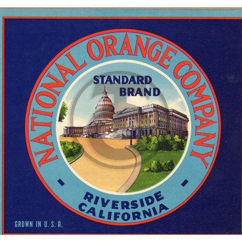 National Orange Company Standard Brand - Sunkist