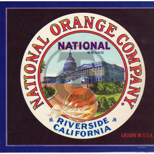 National Orange Company Standard Brand