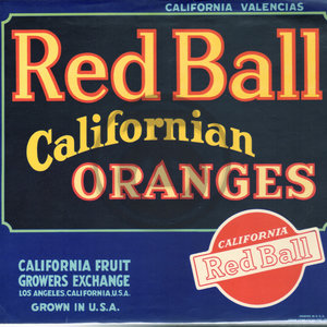 Red Ball Californian Oranges - Red Ball