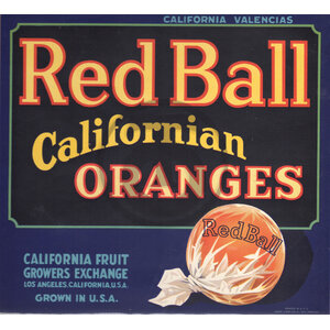 Red Ball Californian Oranges - Sunkist