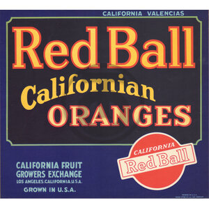 Red Ball Californian Oranges - Red Ball