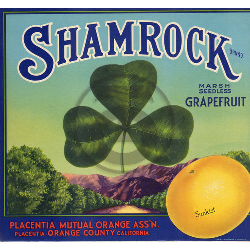 Shamrock Brand Grapefruit