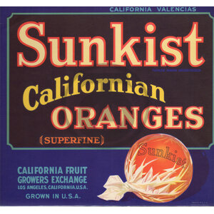 Sunkist California Oranges Sunkist California Oranges