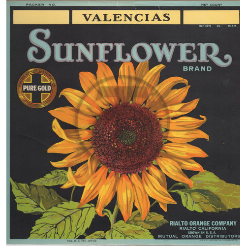 Sunflower Brand Valencias