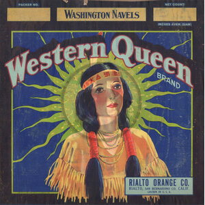 Western Queen Brand Washington Navels Western Queen Brand Washington Navels