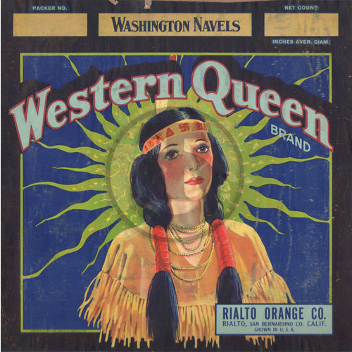 Western Queen Brand Washington Navels