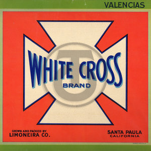 White Cross Brand Valencias