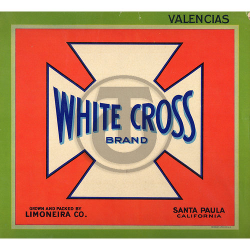 White Cross Brand Valencias