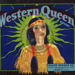Western Queen Brand - Rialto Orange Co