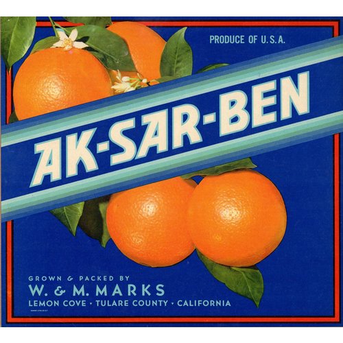 Ak-Sar-Ben Orange