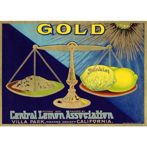 Gold Central Lemon