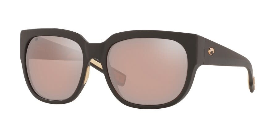 Costa Costa Waterwoman II 11 Matte Black Frame w/ Copper Silver Mirror 580G Lens