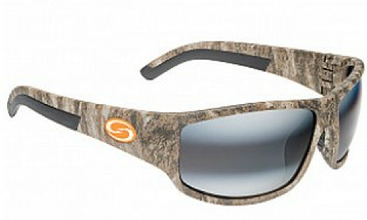 Strike King Strike King SG-S11712 Caddo Mossy Oak Camo/Black Rubber - DAB Amber Lens - Orange "S" Logo