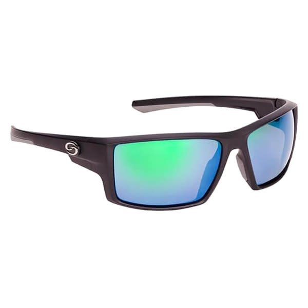 Strike King Strike King SG-S1192 Pickwick Sunglasses Polarized, MatBlk/GryRbr Green Mirror Lens