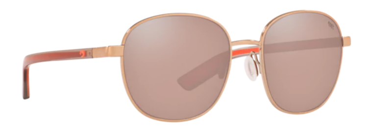 Costa Costa Egret Rose Gold w/ Copper Silver Mirror 580P Lens