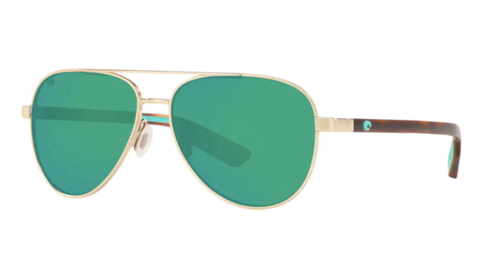 Costa Costa Peli 287 Brushed Gold w/ Green Mirror 580g Lens Costa Costa Peli 287 Brushed Gold w/ Green Mirror 580g Lens