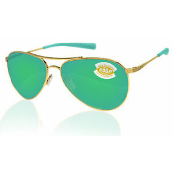 Costa Costa Piper Shiny Gold Frame Green Mirror 580P PIP126OGMP